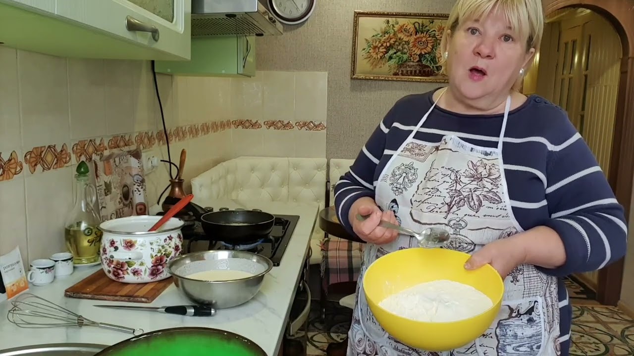 Заливной пирог с картофельной начинкой