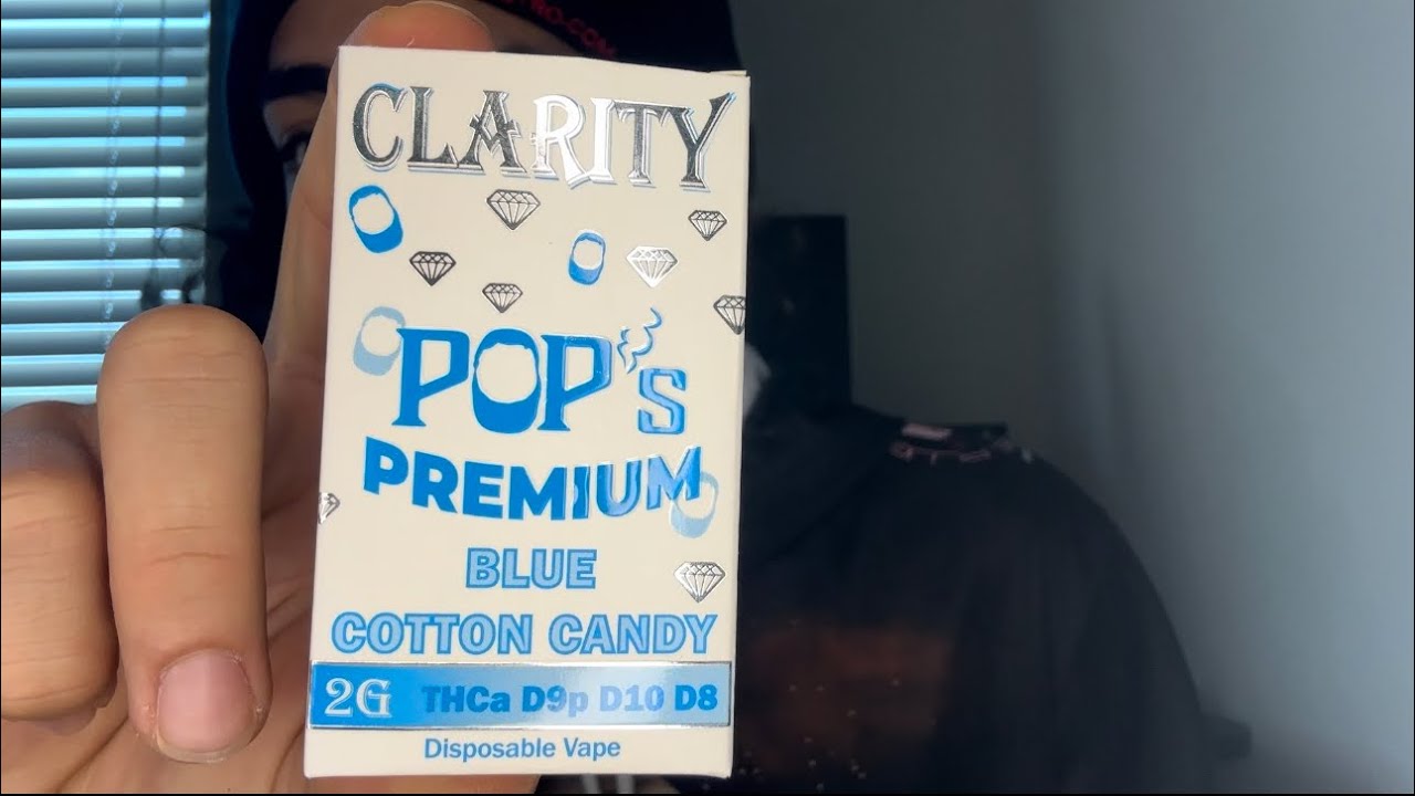 BEST TASTY VAPE BLUE COTTON CANDY!!!  🫐🍬  (POP&rsquo;S PREMIUM ) #jkdistro #Thca #subscribe