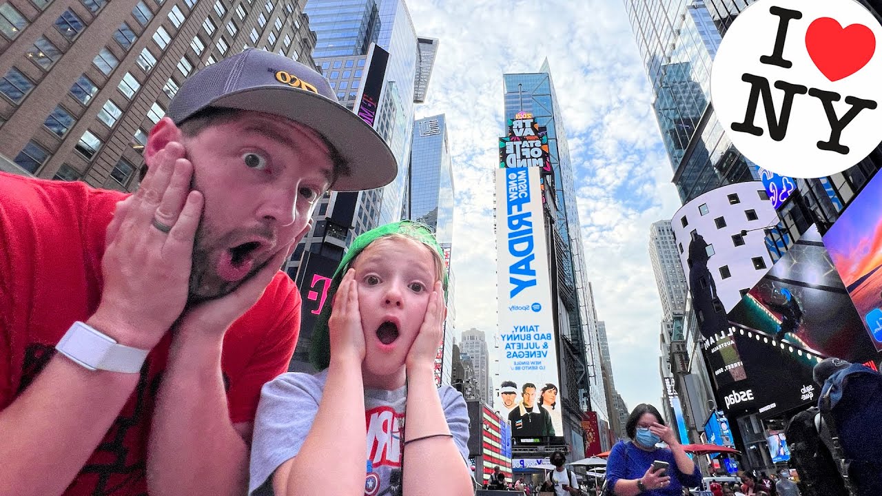 Dad & Son NEW YORK CITY ADVENTURE!