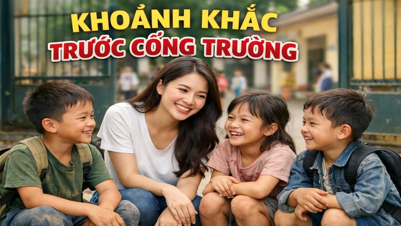 KHOẢNH KHẮC TRƯỚC CỔNG TRƯỜNG – NGƯỜI MẸ DOANH NHÂN TÌM LẠI CON THẤT LẠC SAU 20 NĂM