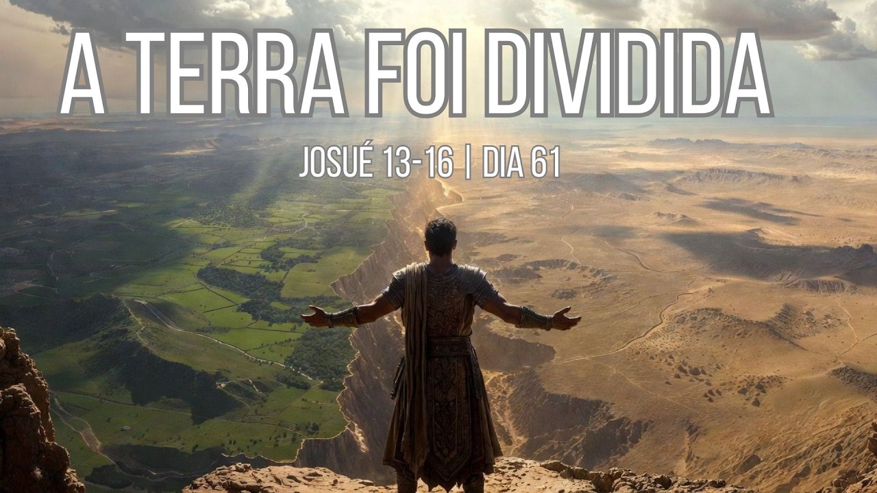 A terra foi dividida — mas e as tribos que ficaram para trás? | Josué 13-16 | Bíblia em Um Ano