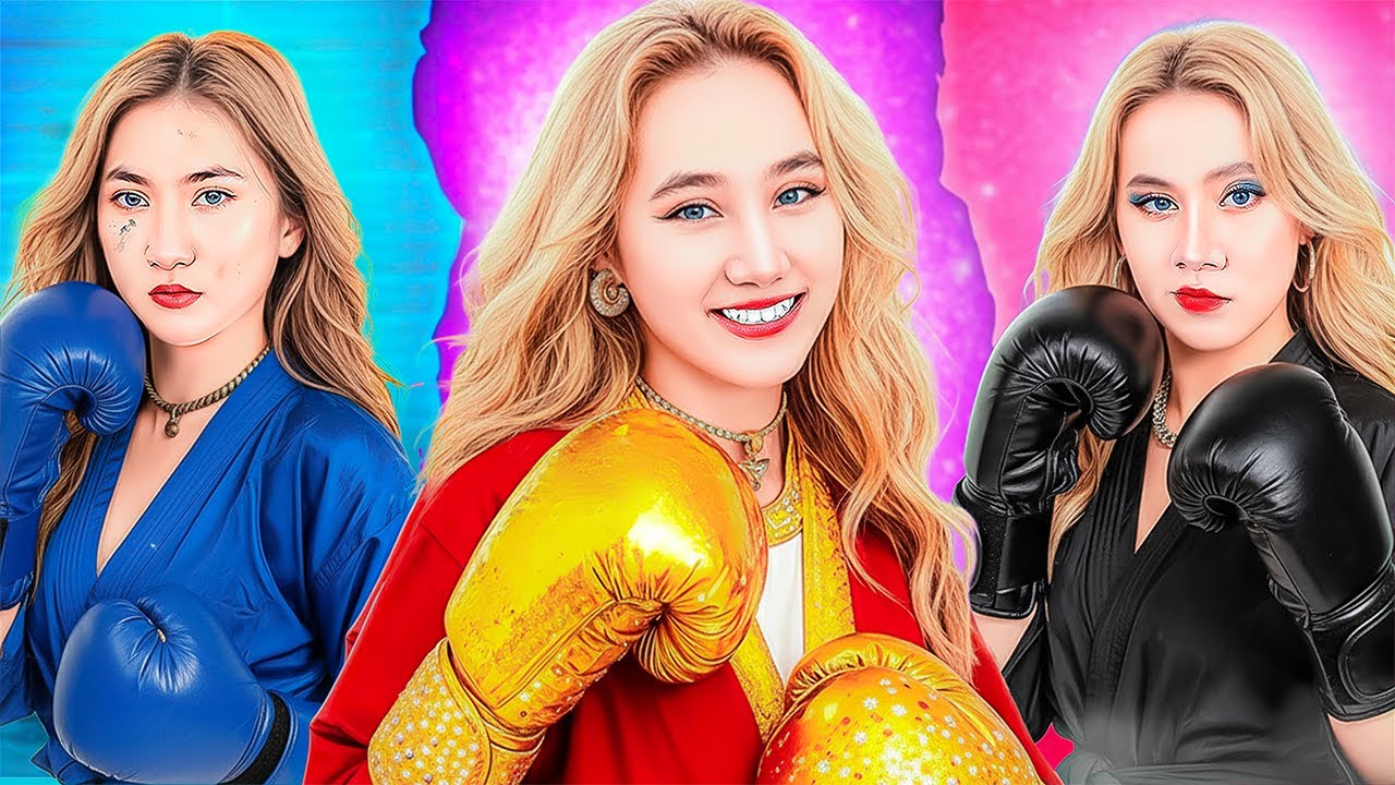 Poor Vs Rich Vs Giga Rich At Karate School! Let's Be Friends Together!