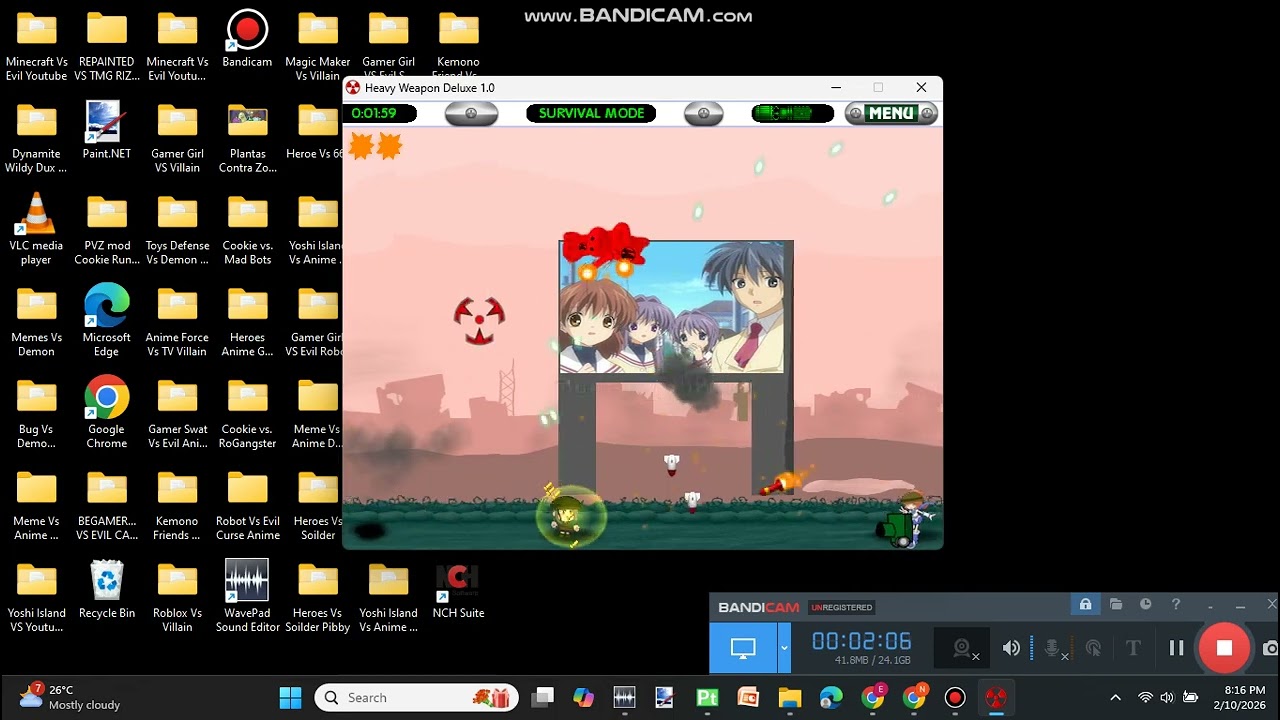 Heavy Gunner Bot Survival Mode 2