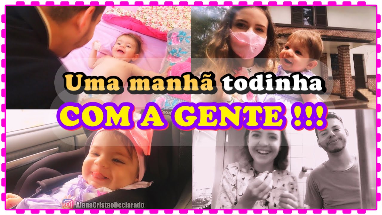 🤩HANNA: PELA PRIMEIRA VEZ NA IGREJA! Vlog 😍