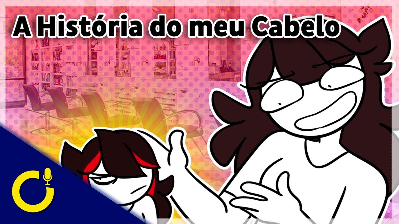 A HIST&Oacute;RIA DO MEU CABELO | OverDub | Jaiden Animations (Fandub) PT/BR