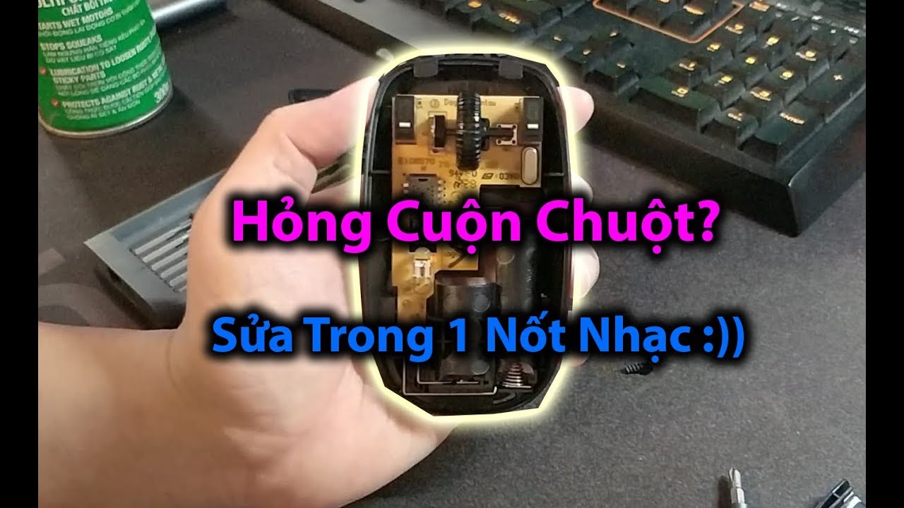 Hướng Dẫn Sửa Nhanh Chuột Bị Lỗi Cuộn