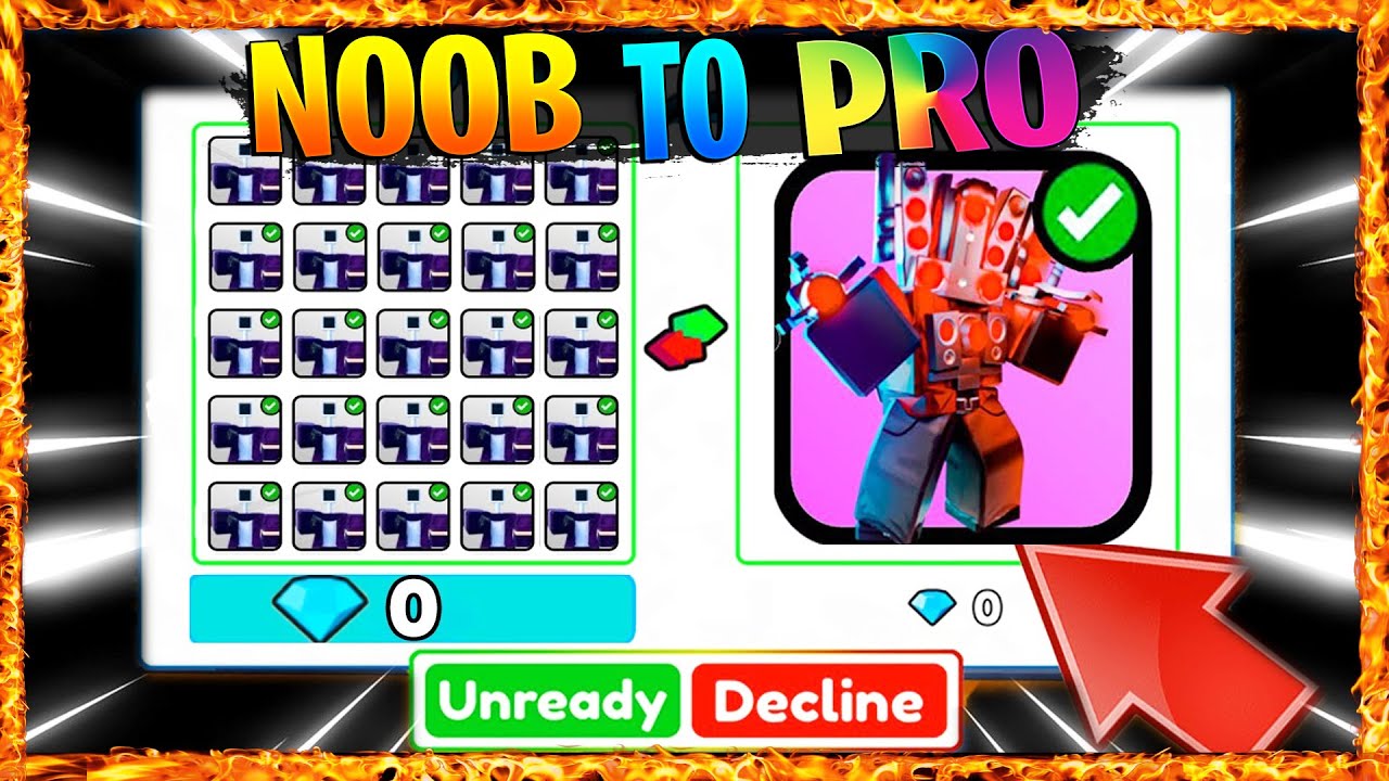 LVL 1 Nasıl Robux Kullanmadan Pro Olunur? Noob To Pro Serimiz 🚽 Roblox Skibidi Toilet Tower Defense