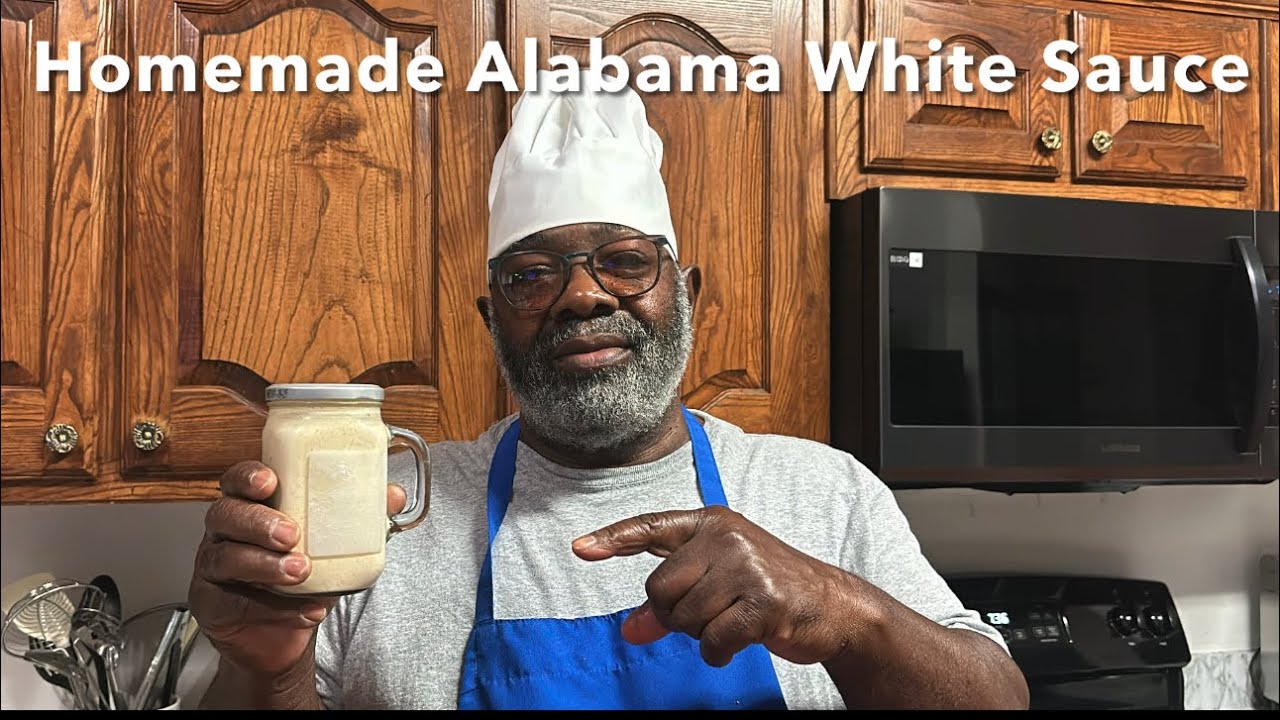 Homemade Alabama White Sauce #BBQ #smokedmeats