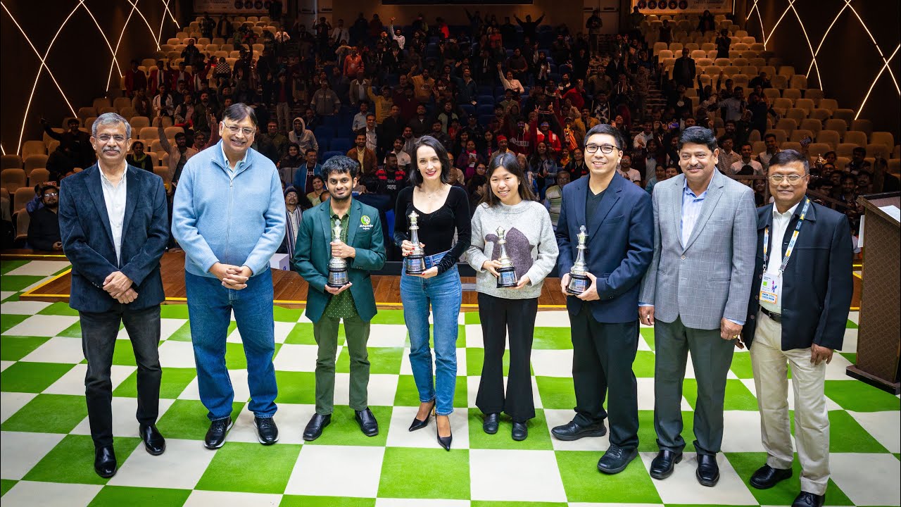 Prize Distribution Ceremony of Tata Steel Chess Rapid & Blitz 2026 ||  