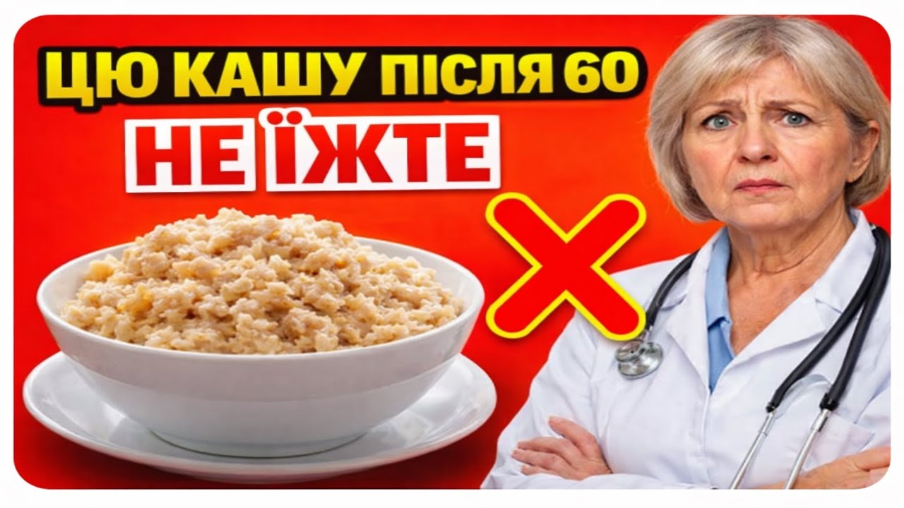 🥣 ЦЮ КАШУ ПІСЛЯ 60 НЕ ЇЖТЕ — ВОНА ТИХО ПСУЄ КРОВ І СУДИНИ
