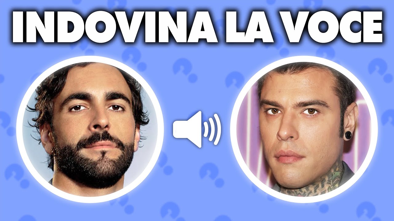 Indovina il Cantante dalla Voce | Quiz Cantanti Italiani