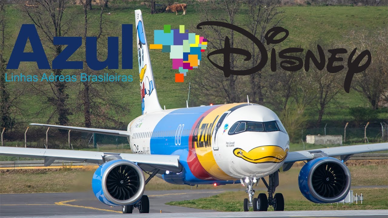 New AZUL DISNEY Logojet 