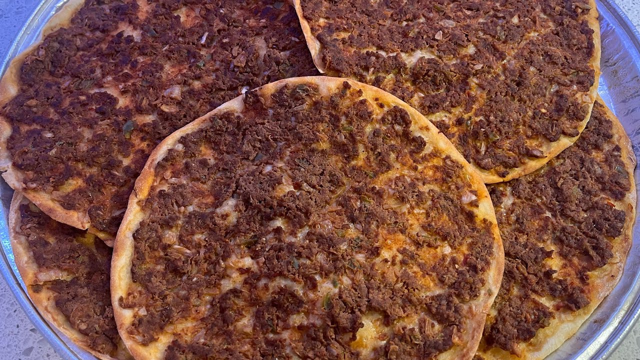 Iraqi Style Meat Pie (Lahm Bi Ajeen) Recipe | طريقة لحم بعجين العراقي
