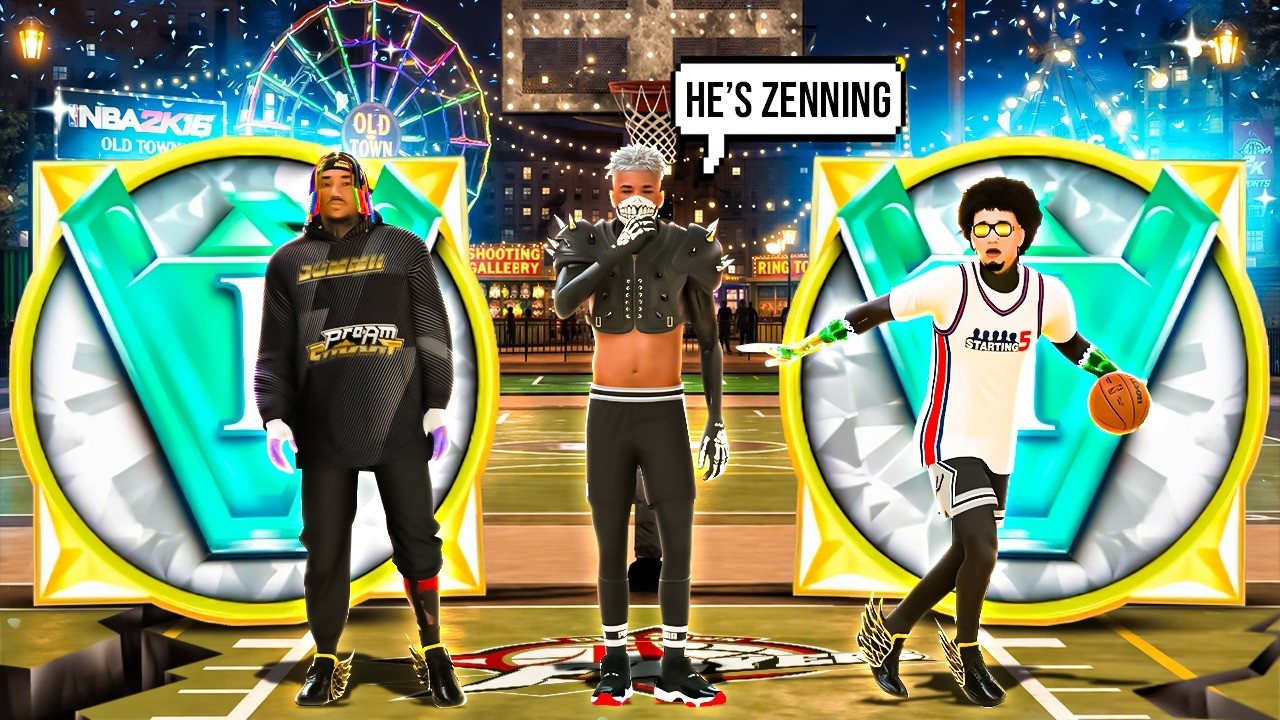 3 ЛЕГЕНДЫ ЗАХВАТЫВАЮТ СТАРЫЙ ТАУН-ПАРК ПРОТИВ ЧИТЕРОВ в NBA2K26 (75 РАЗРУШИТЕЛЕЙ ОГРАНИЧЕНИЙ)
