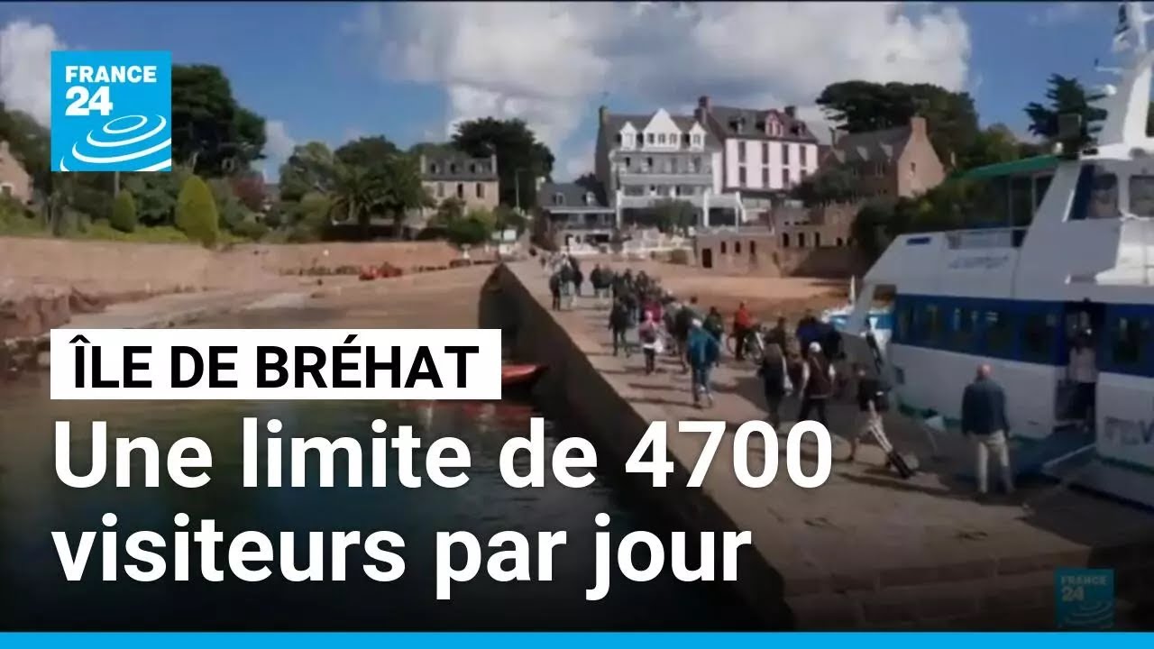 Bretagne : l'&icirc;le de Br&eacute;hat impose une limite de 4700 visiteurs par jour &bull; FRANCE 24