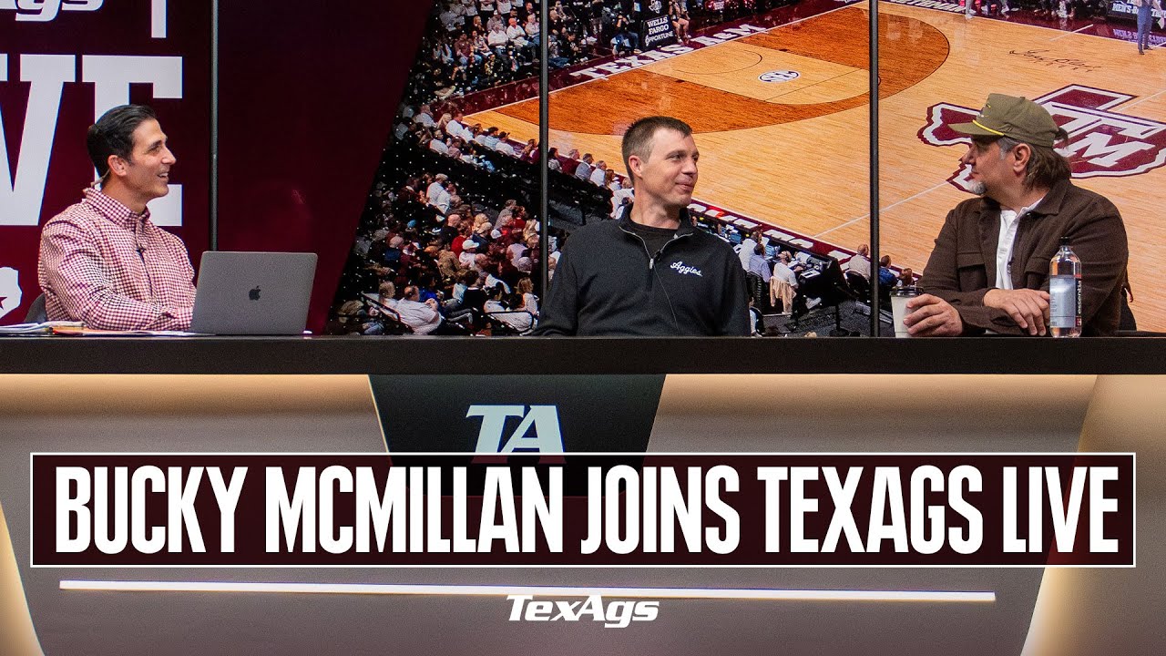 Texas A&M head basketball coach Bucky McMillan joins TexAgs Live