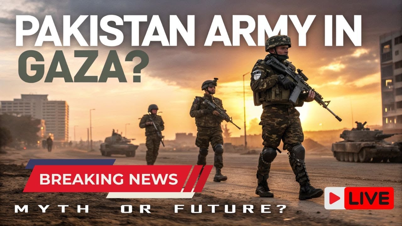 Pakistan Army in Gaza – Myth or Future? Full Analysis