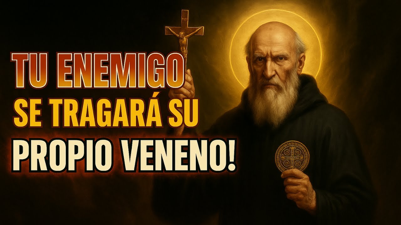❗ ¡Tu Enemigo se TRAGARÁ su PROPIO VENENO con San Benito! ¡Verás! 🕯️🙏