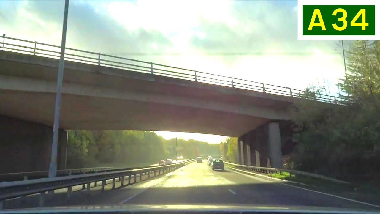 A34 Wilmslow/Handforth Bypass (Part 2) - Northbound Rear View