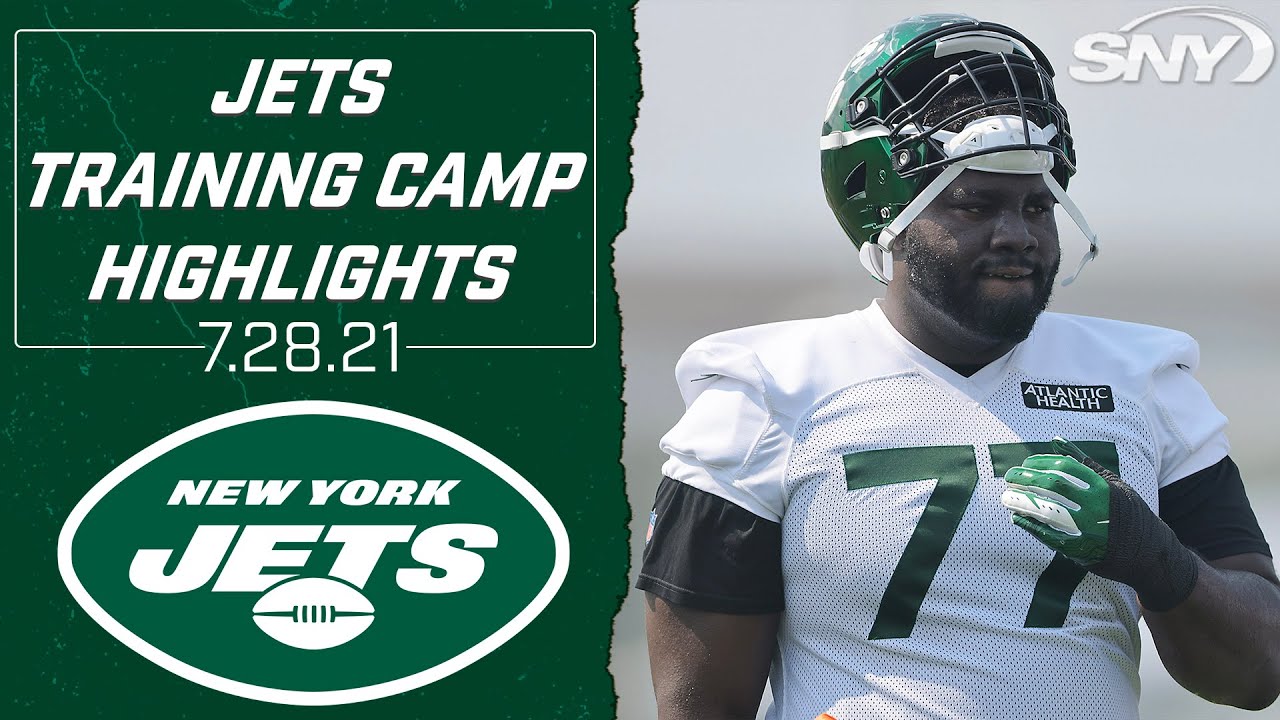 Jets Training Camp opens up strong and fast despite Zach Wilson's absence | New York Jets | SNY