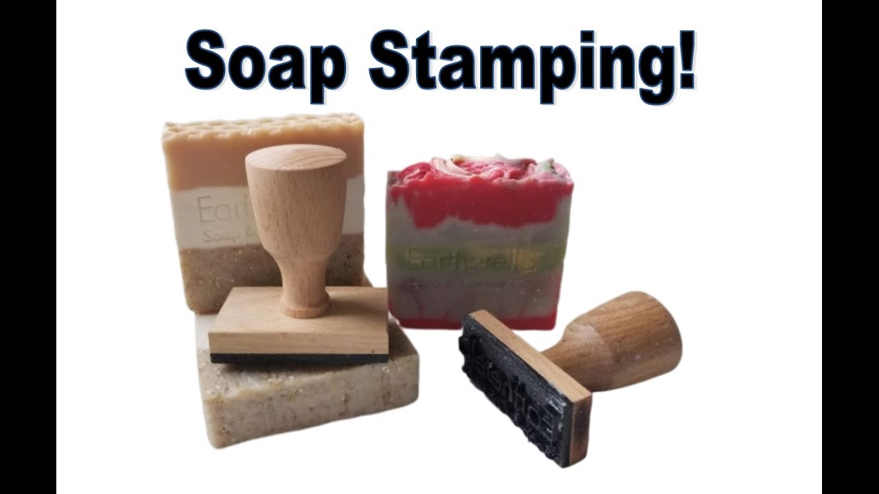 How to stamp cold process soaps