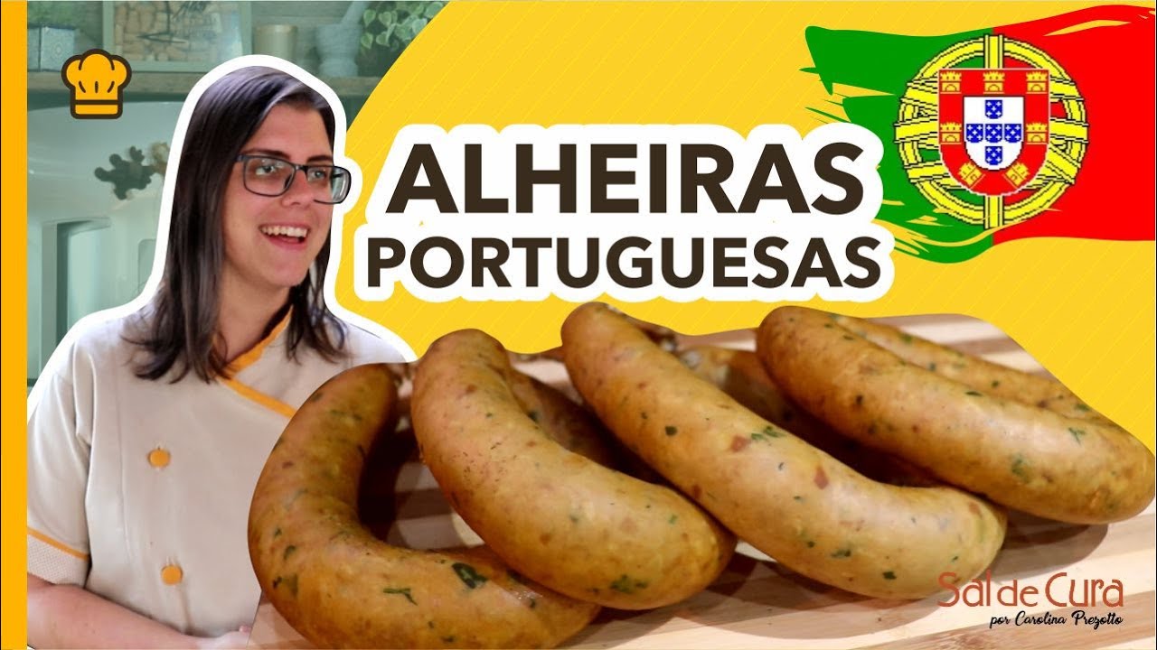 RECEITA ALHEIRAS PORTUGUESAS PASSO A PASSO | COMO FAZER ALHEIRAS TIPO DE MIRANDELA FÁCIL DE FAZER