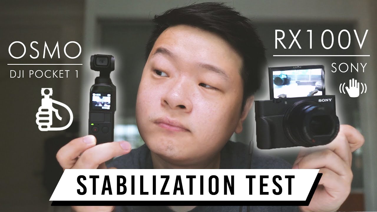 Osmo Pocket vs RX100V | Stabilization Test Footage