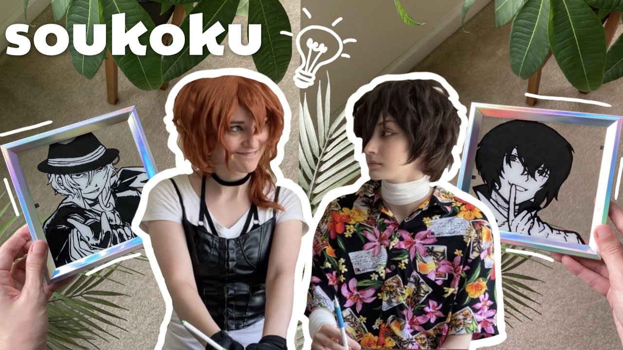 Soukoku Slice of Life | ep 4: glass painting and weird discussions