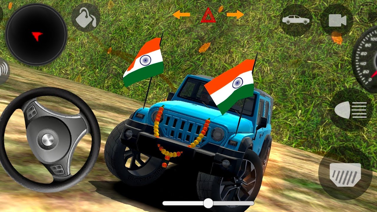 Modified Mahindra Thar😈Games:Indian Blue Thar (Gadi Wala Games) Car Game Android Game - #2025