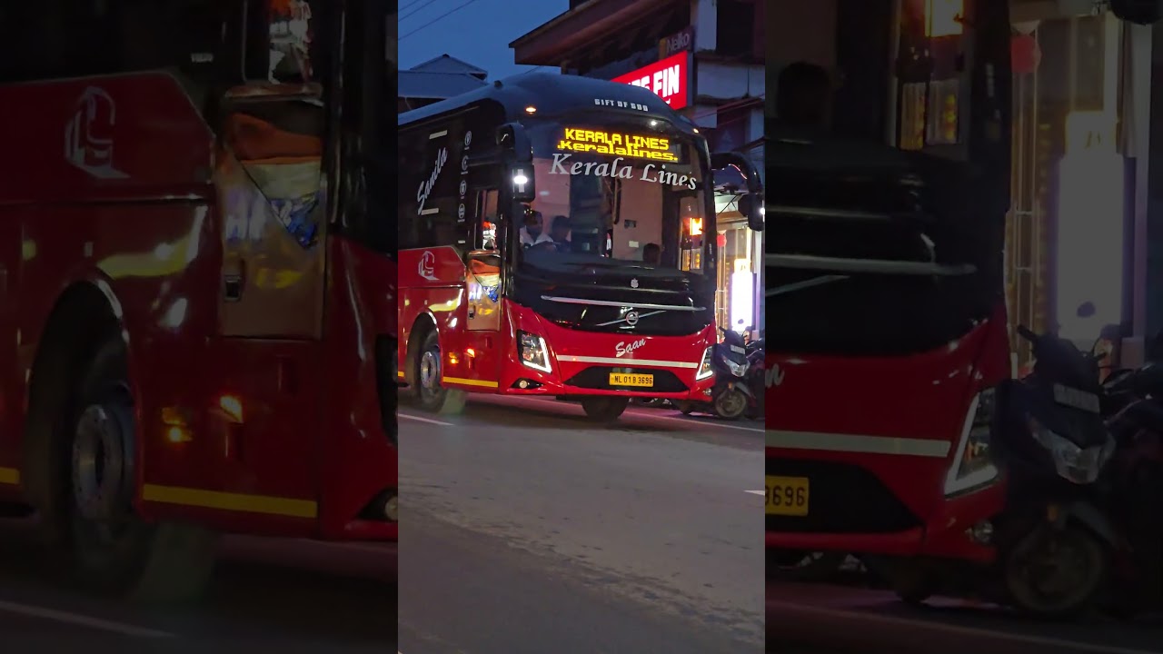 Kerala lines volvo! 🚌✨ #Autob&uacute;s #Kerala #bus #keralalife