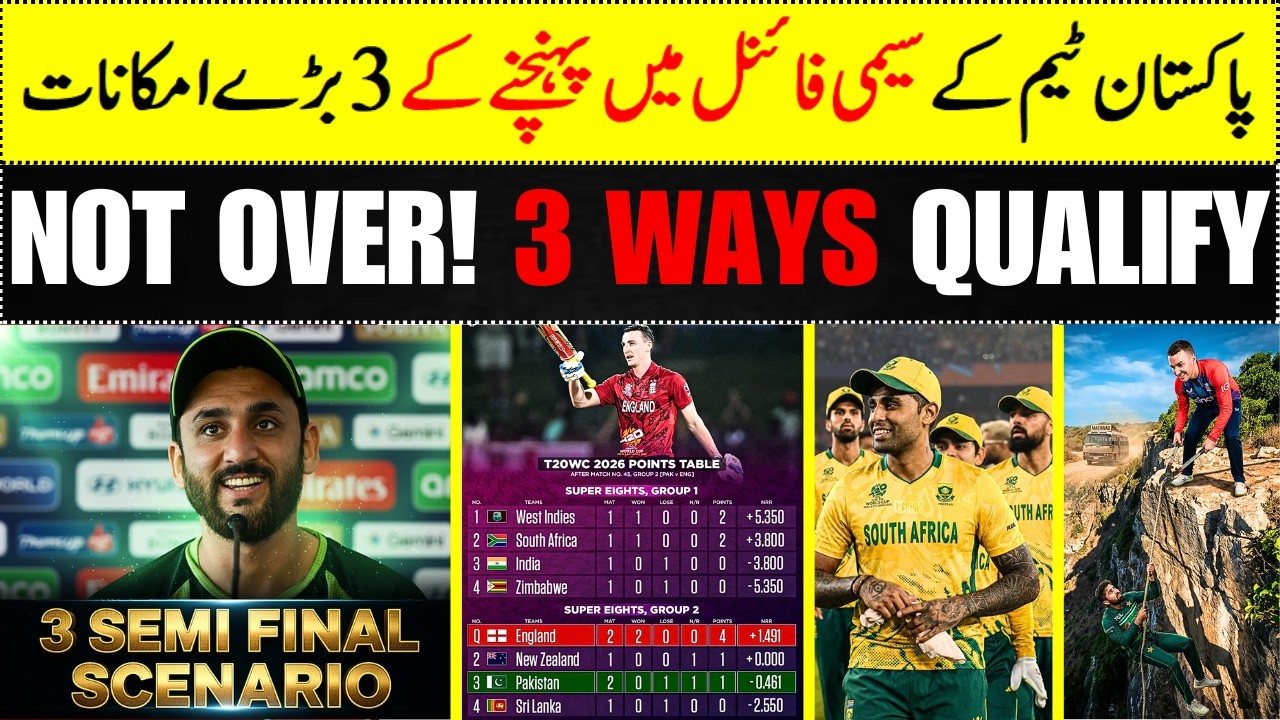 3 Semi Final scenario for Pakistan Team | How Pakistan Can Still Reach Semi-Finals? 3 Big Scenarios