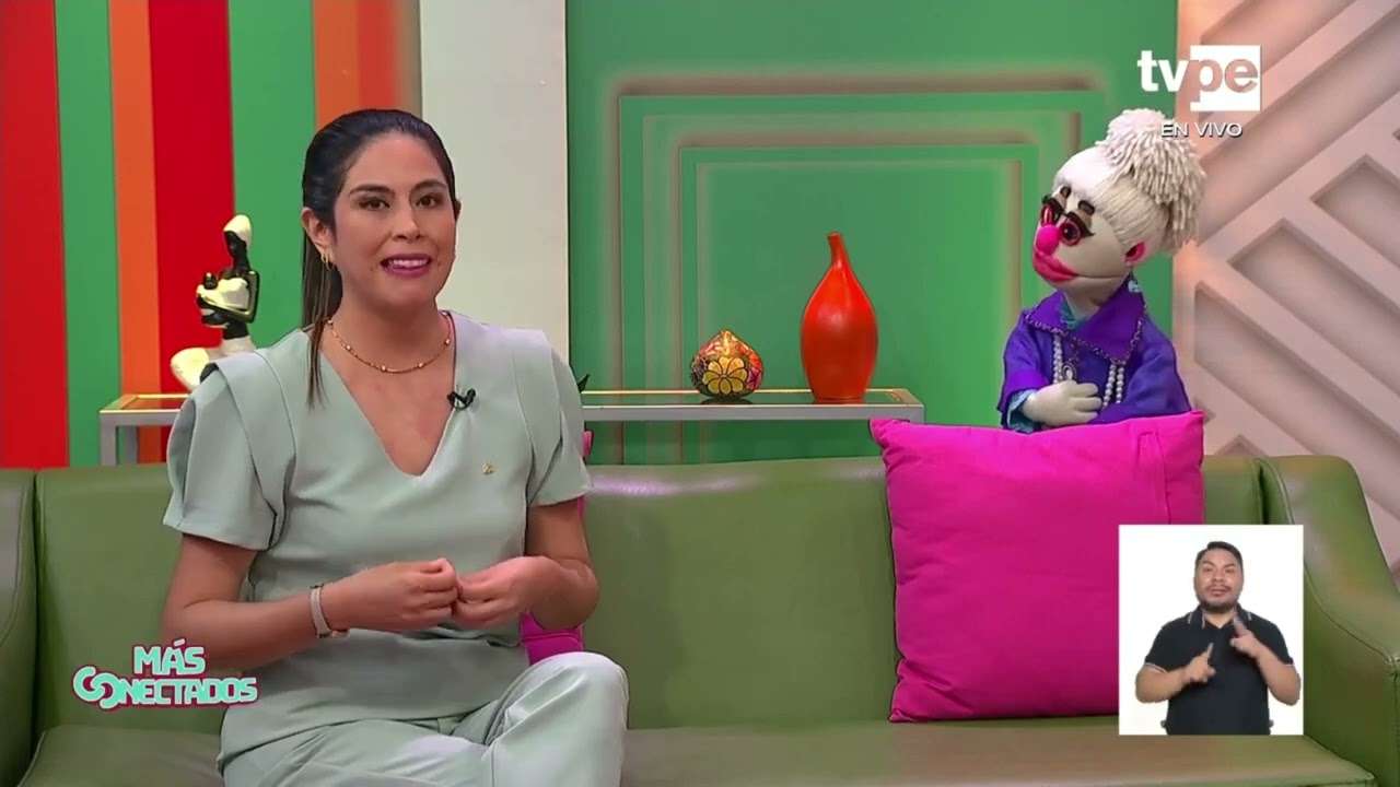 Atrofia vaginal en la menopausia - TV Peru - Mas Conectados - Dra Milagros Chiang