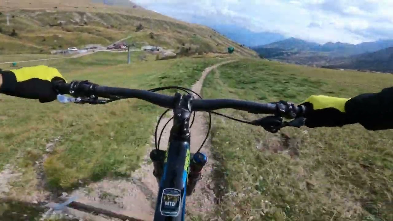 Val di Fassa Bike Park - Lezuo Trail , All Fever Trail