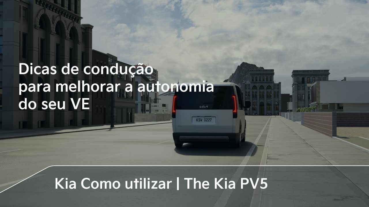 Dicas de condução para melhorar a autonomia do seu VE｜The Kia PV5