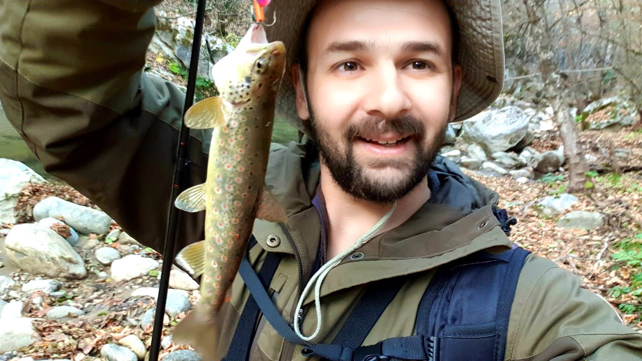 Κυνήγι Άγριας Πέστροφας #2 Trout Fishing