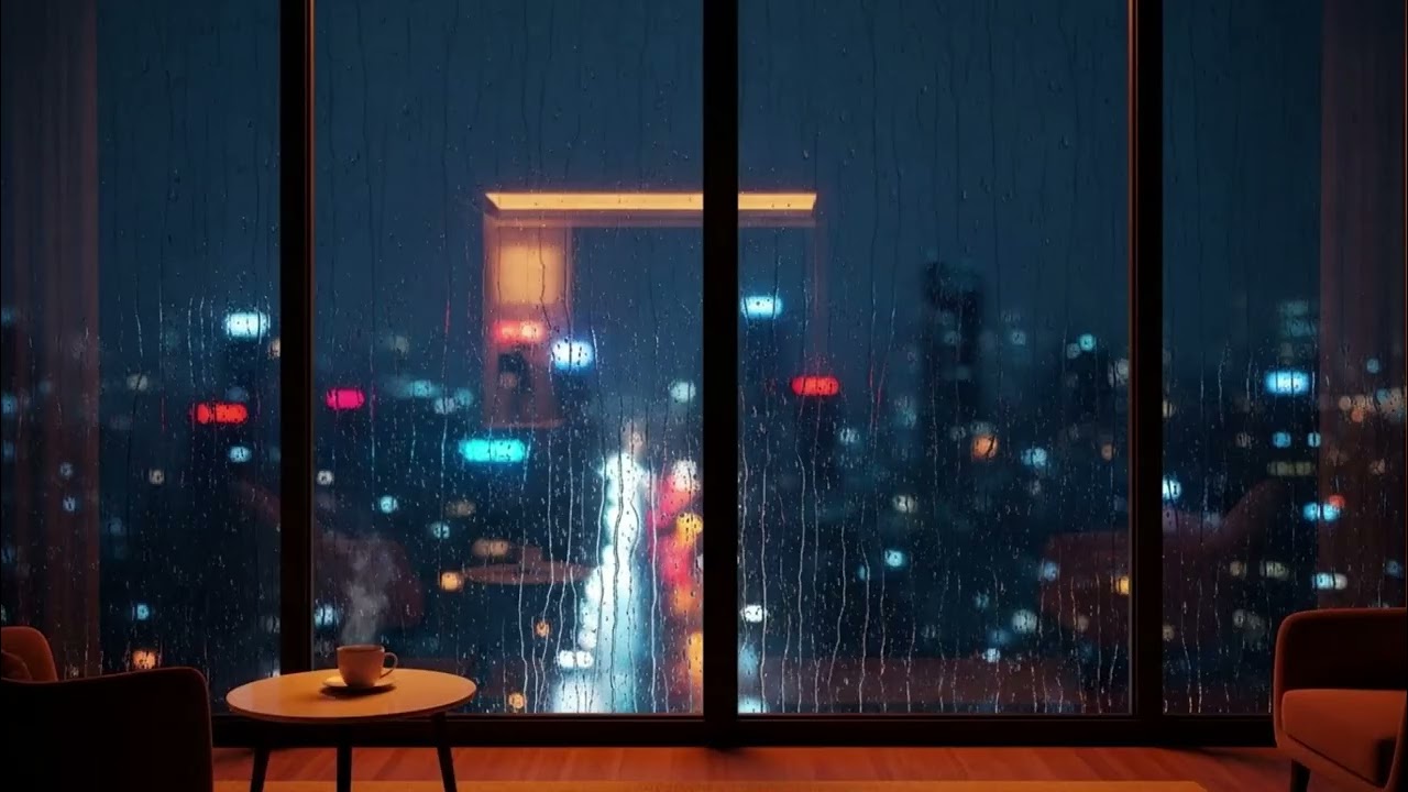 Can’t Sleep? Rain on Window at Night 🌧️ | 8 Hours Rain Sounds for Insomnia Relief (No Music)