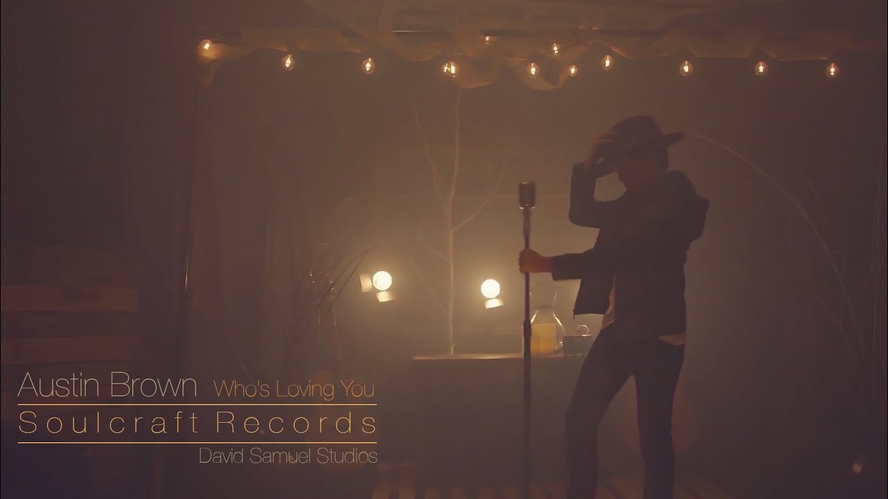 Austin Brown / covering / Who's Loving You / in our studio