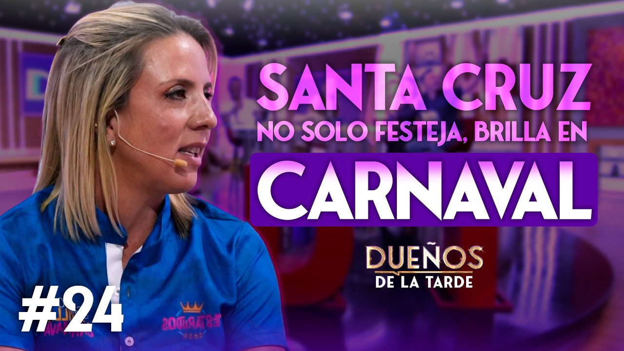 “En Carnaval, Santa Cruz no solo festeja, brilla.” Concurso interbarrial, Valentina Forno.