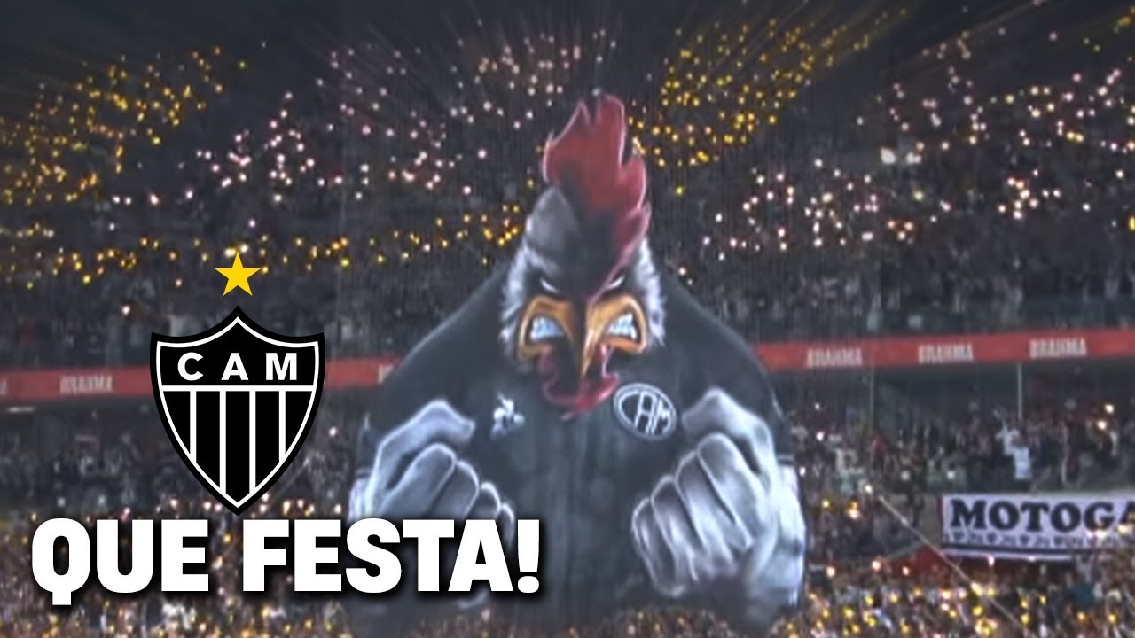TORCIDA DO GALO DEU SHOW COM UM LINDO MOSAICO DE LED 22.06.22