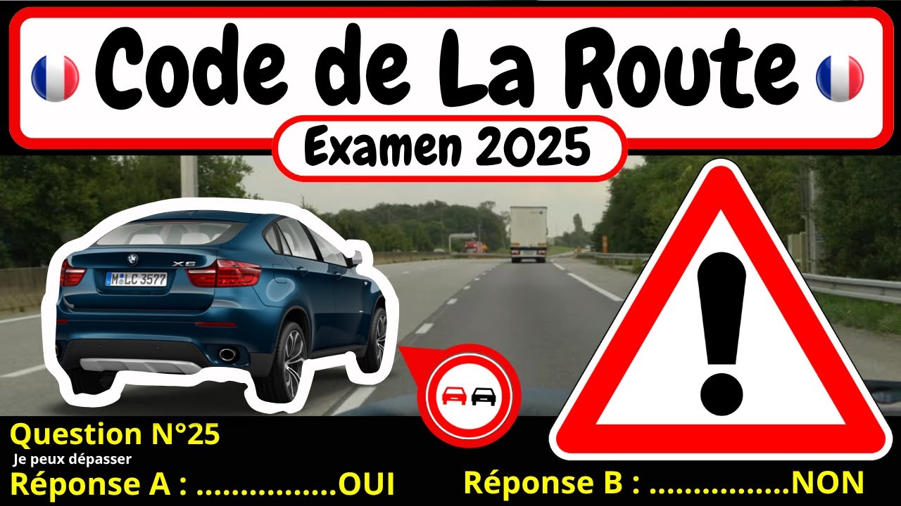 ✅ TEST GRATUIT DU CODE DE LA ROUTE 2026 🚗 #120