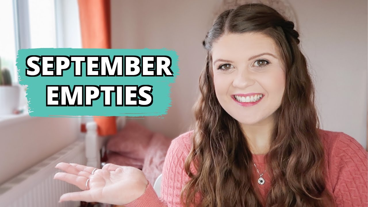 SEPTEMBER BEAUTY EMPTIES | Makeup No Buy 2021