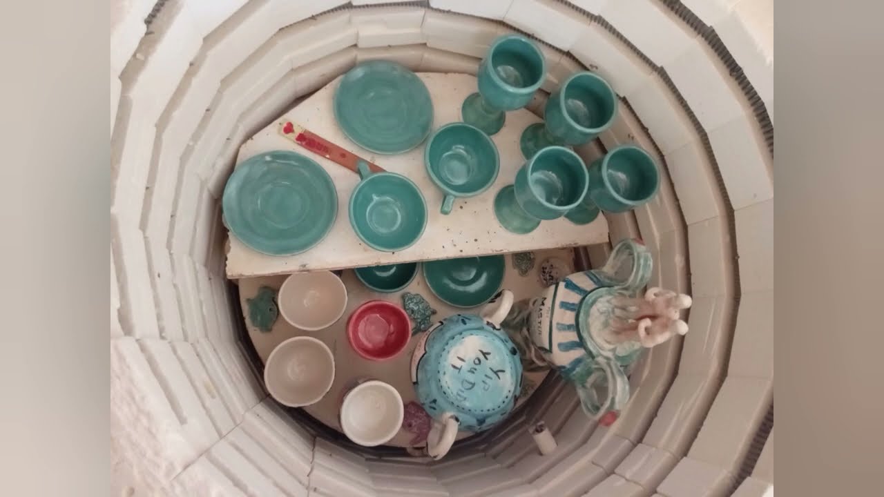 2024 First Glaze Kiln Opening.