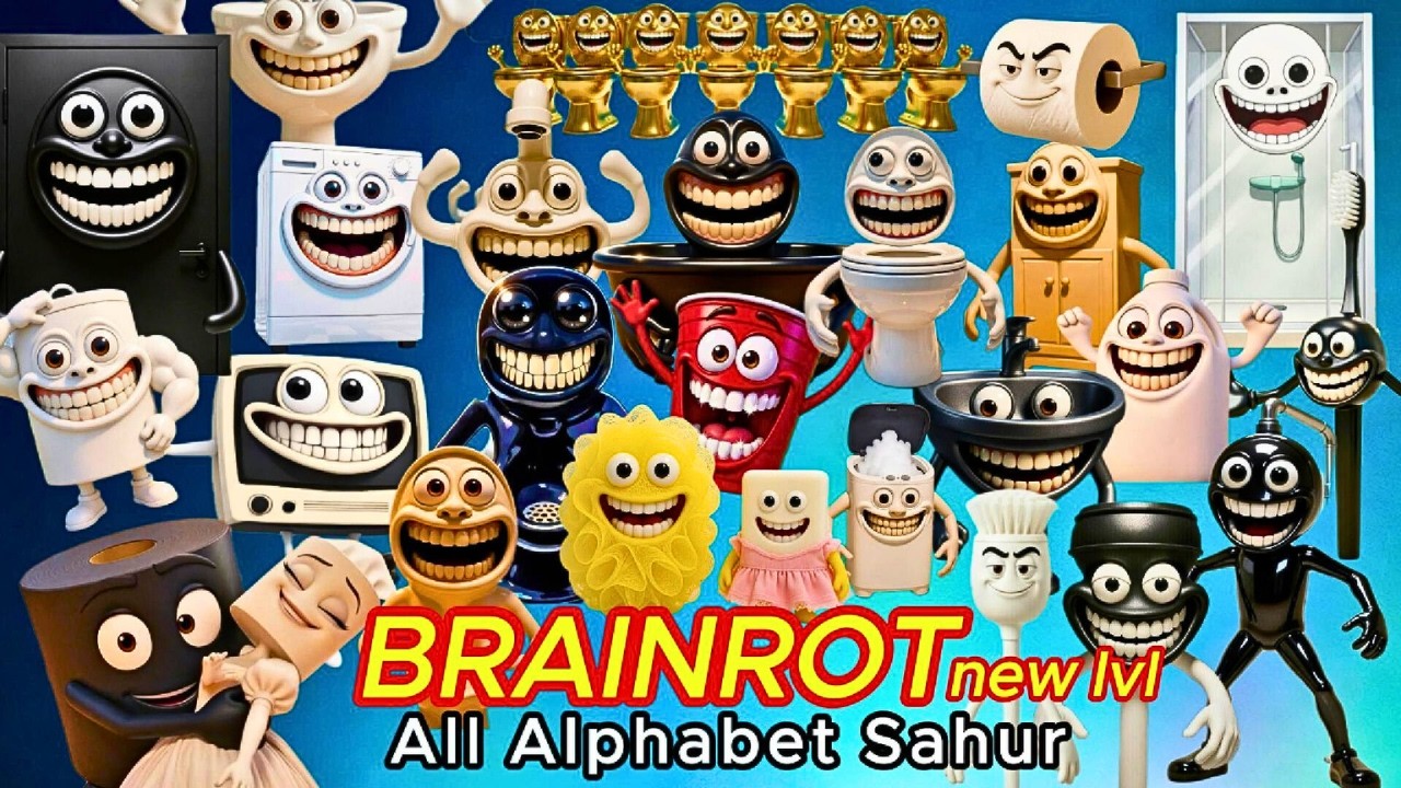 Brainrot New Level Anime Opening Song (Official MV) feat. VANITY SAHUR FAMILY