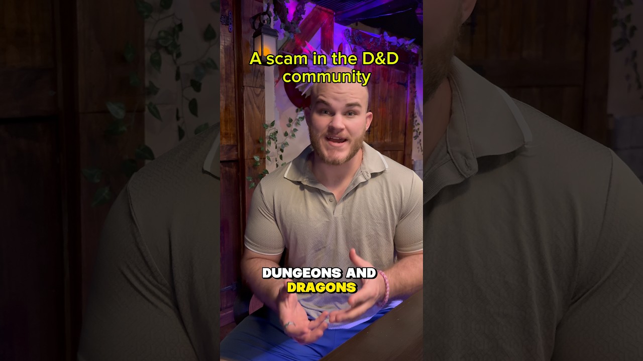 A growing scam in the D&D community #dnd