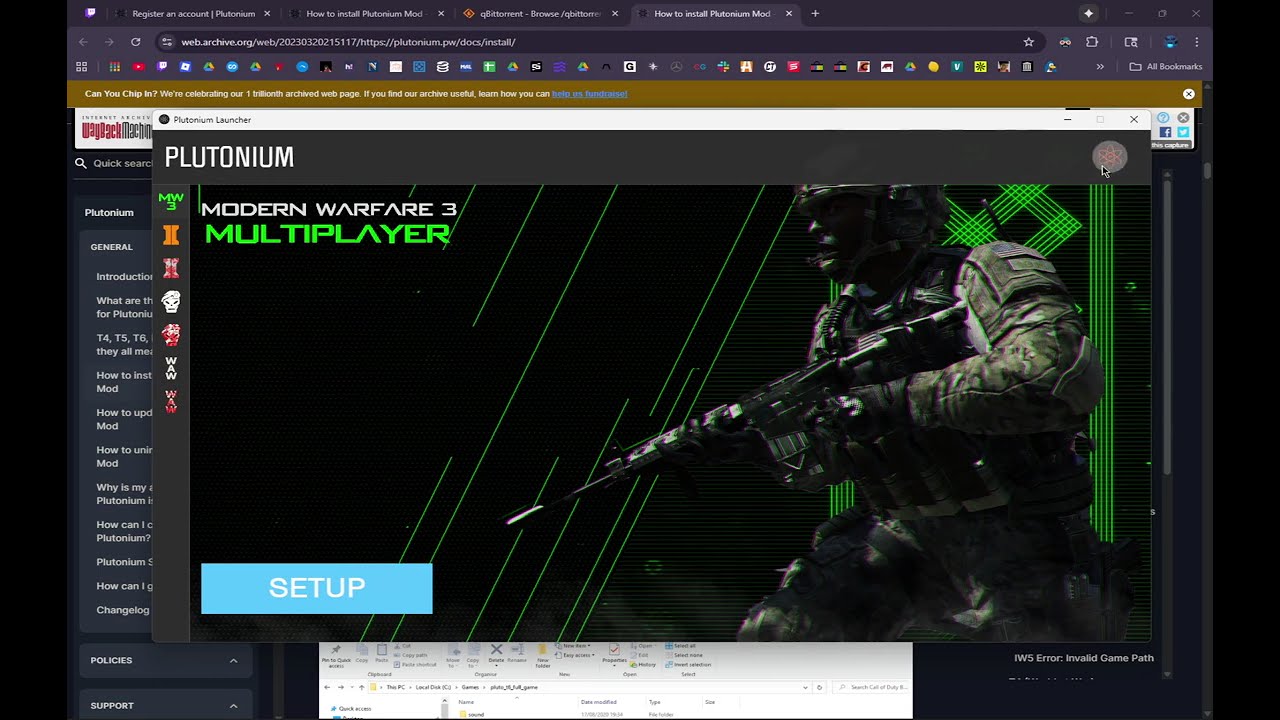 HOW TO INSTALL BO2 FOR PLUTONIUM
