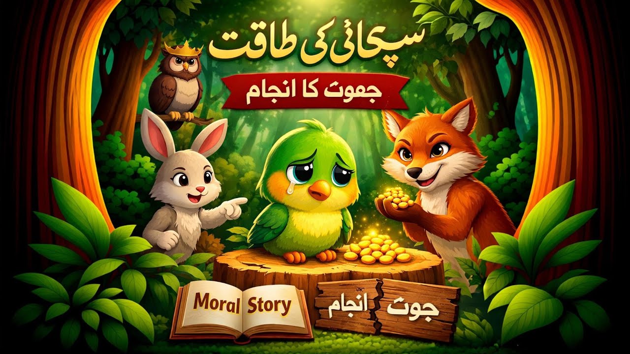 سچائی کی طاقت | جھوٹ کا انجام | Moral Story in Urdu | Mini Gyan Kahani