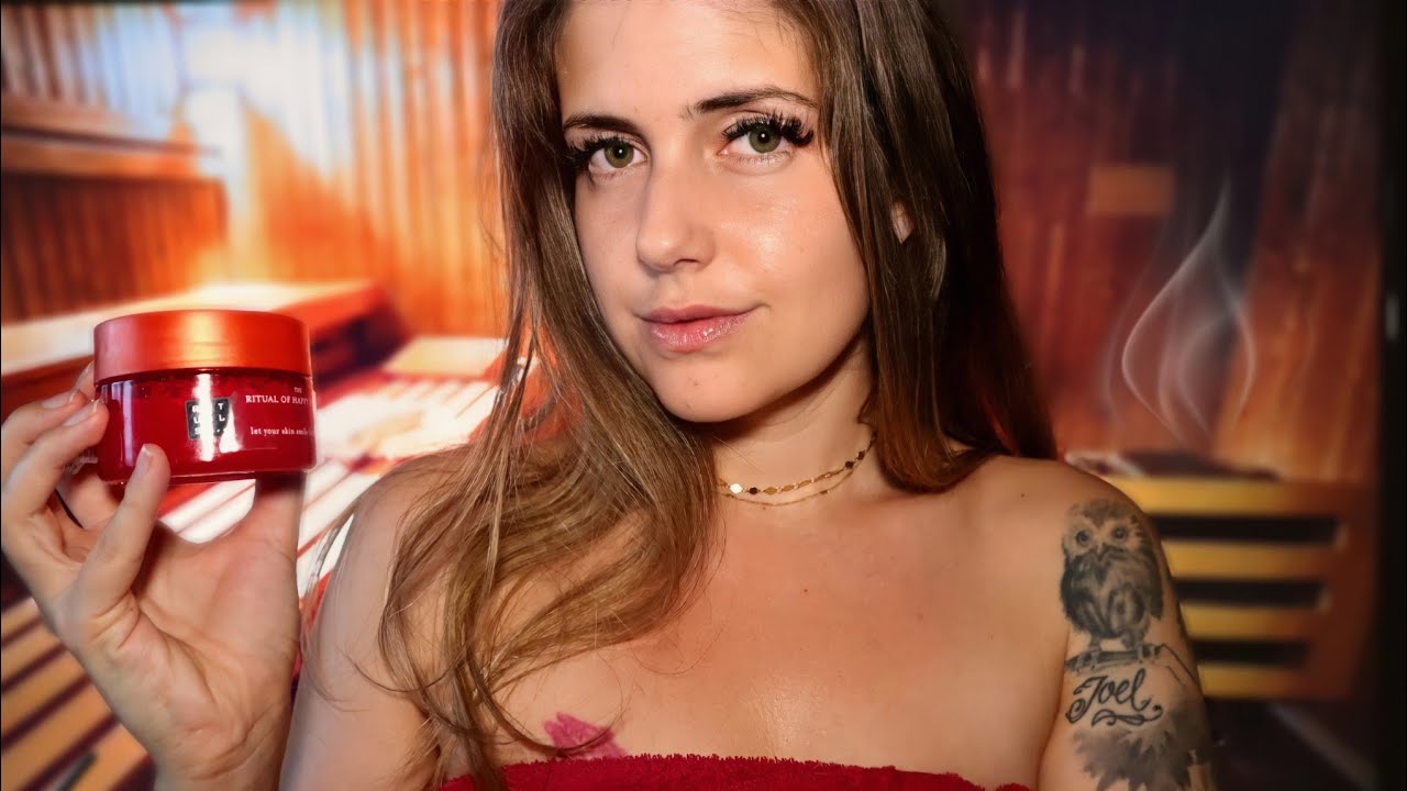 ASMR Hot Sauna für dich 🔥 Massage, personal attention, washing you | Massage Roleplay deutsch/german