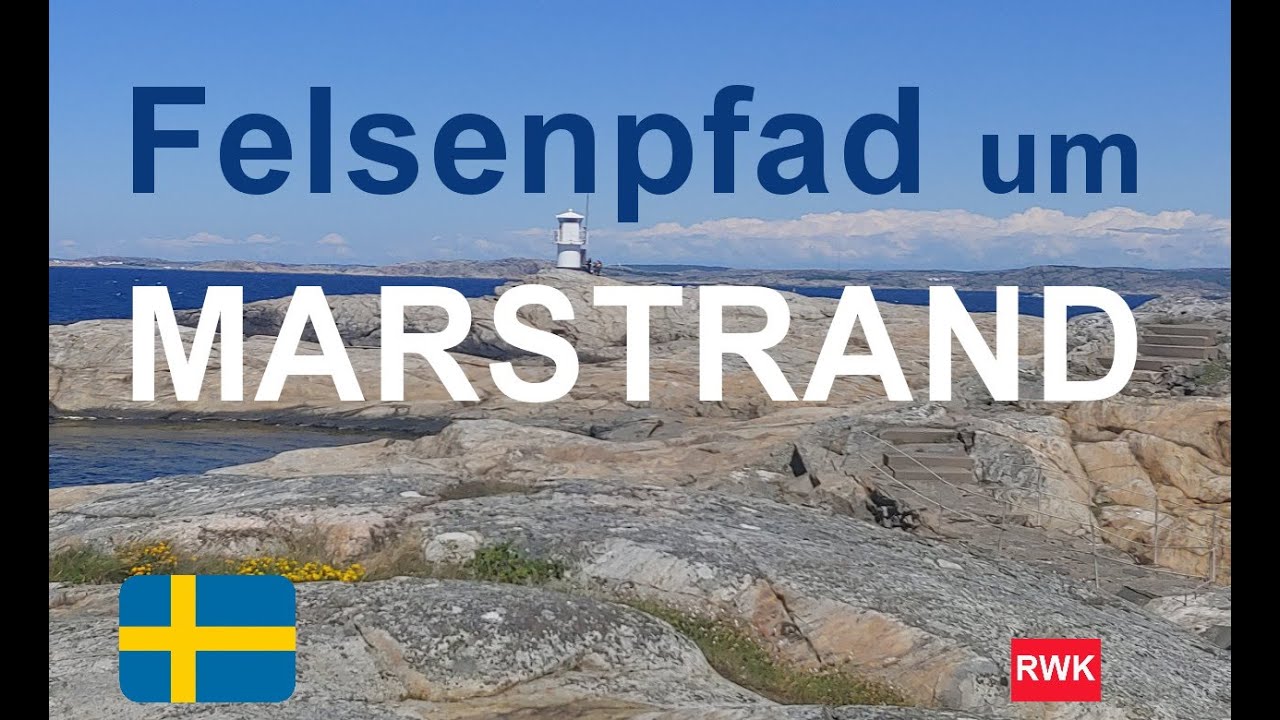 Auf dem Felsenpfad rund um MARSTRAND (Schweden)