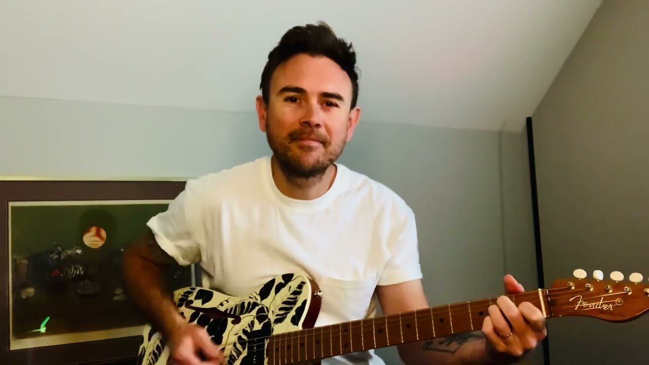 Jedd in the shed - Ode to Ron Ellis Pickups