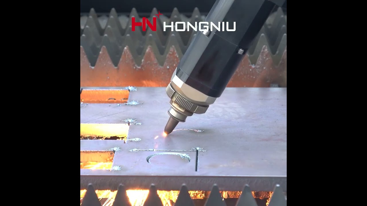 Hongniu Laser 40KW/40000W Ultra High Power Bevel Laser Cutting Machine Cutting 20mm Carbon Steel
